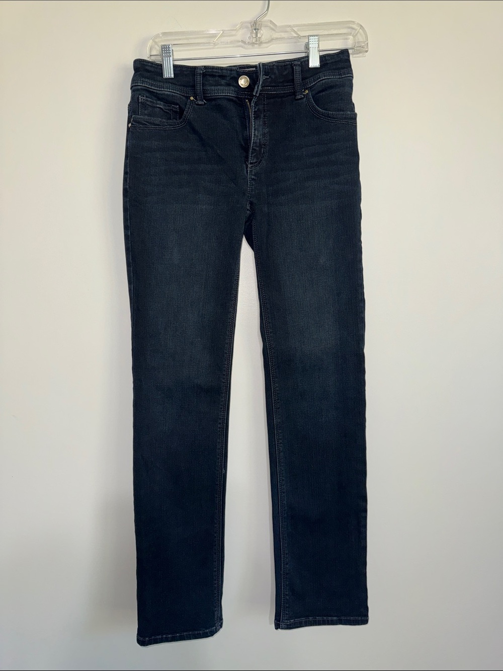 Chico's Dark Wash Straight-Leg Jeans